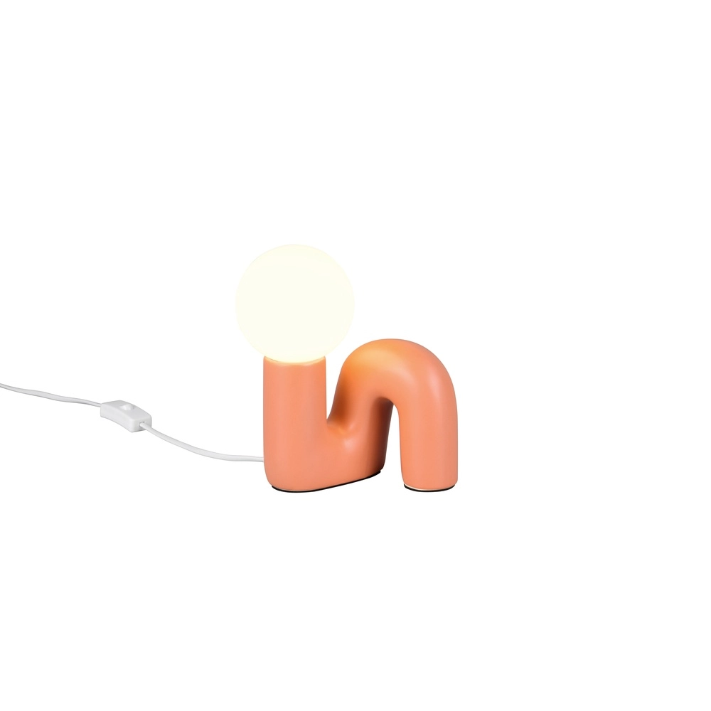 Table lamp Quinn Apricot Trio 4017807682267