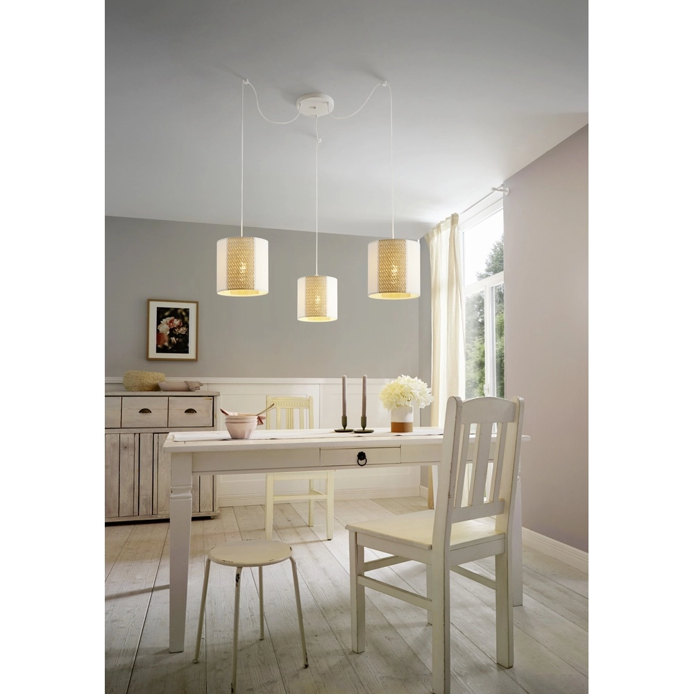 Modern pendant lamp Arnhem white Eglo 9002759434038