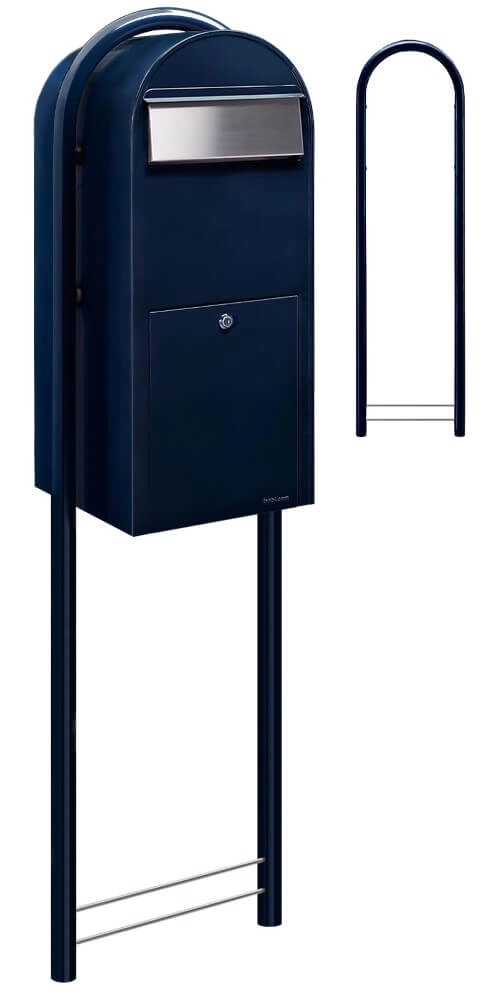 Mailbox Jumbo 5004 i Black blue Bobi 6417237026316