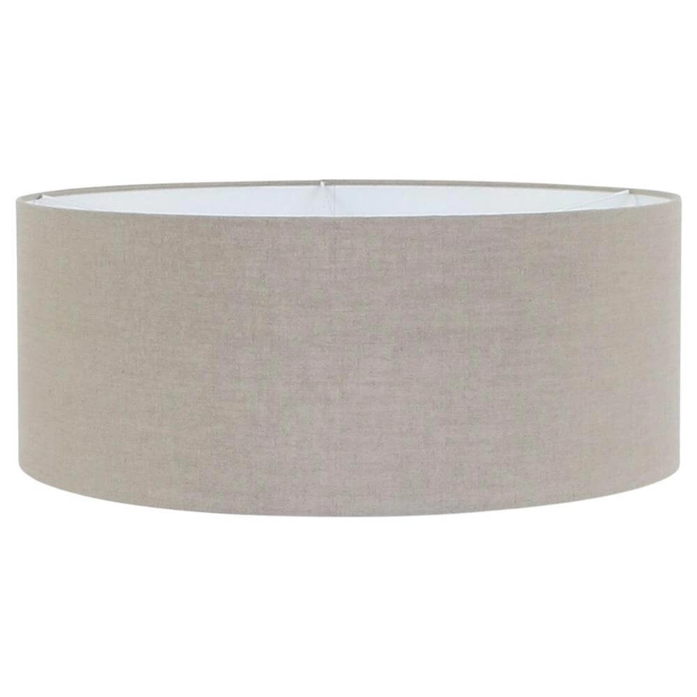 Floor lamp Curve black with coarse grey shade Ø 50cm Steinhauer 8712746179491