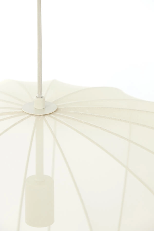 Japandi pendant lamp Plumeria cream Ø 60cm Light & Living 8717807651435