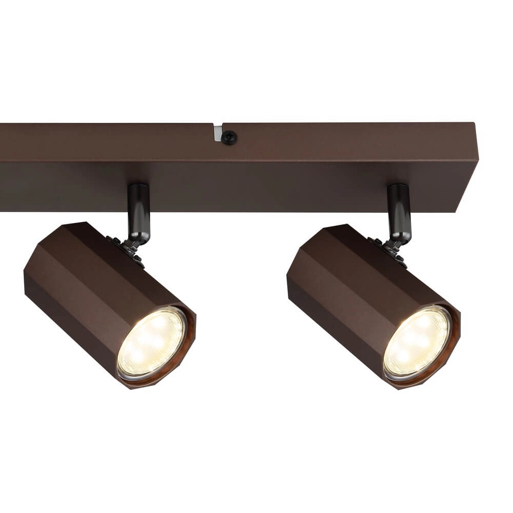 Bronze ceiling lamp James 4-light Globo 9007371456888