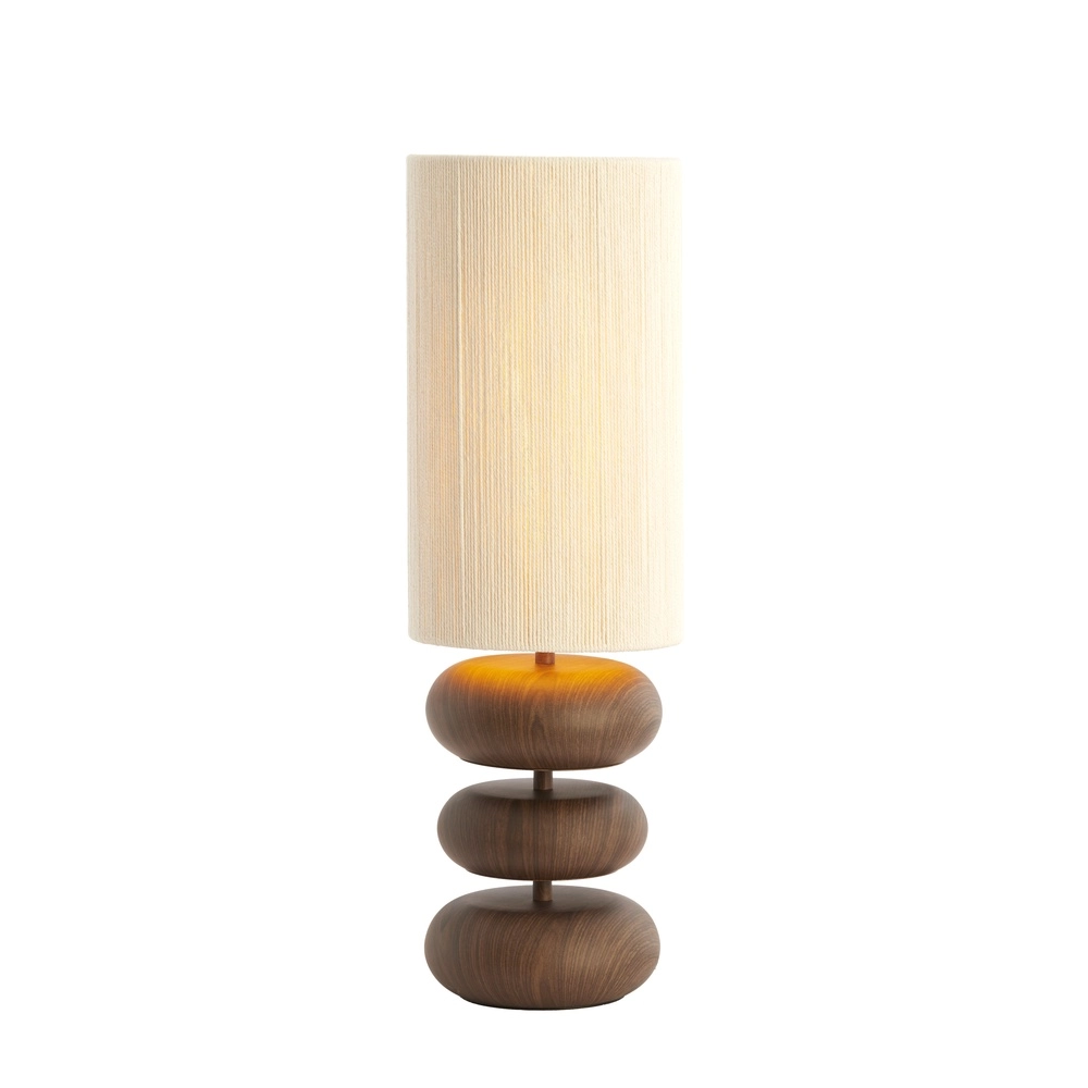 Table lamp Danialo 67.5cm - dark wood Light & Living 8717807815219