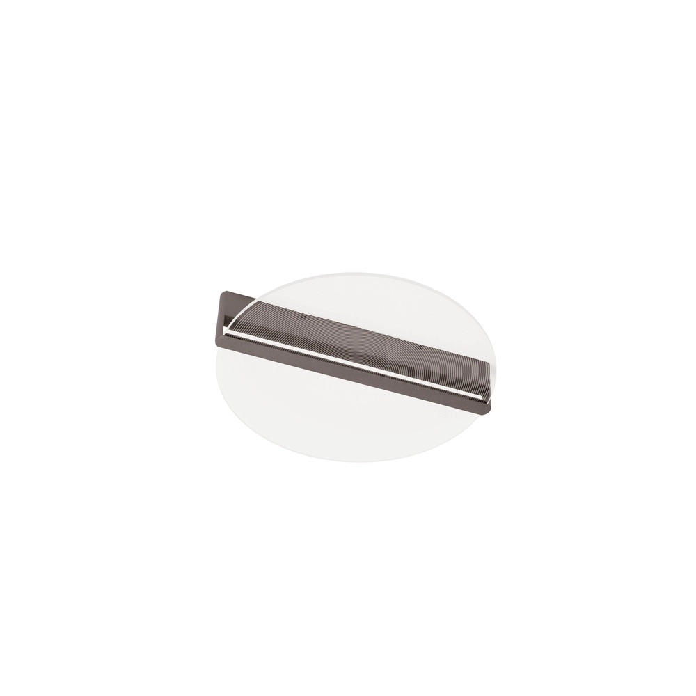 Sleek ceiling lamp Noah Ø 56cm coffee brown Lyora 5212017439383