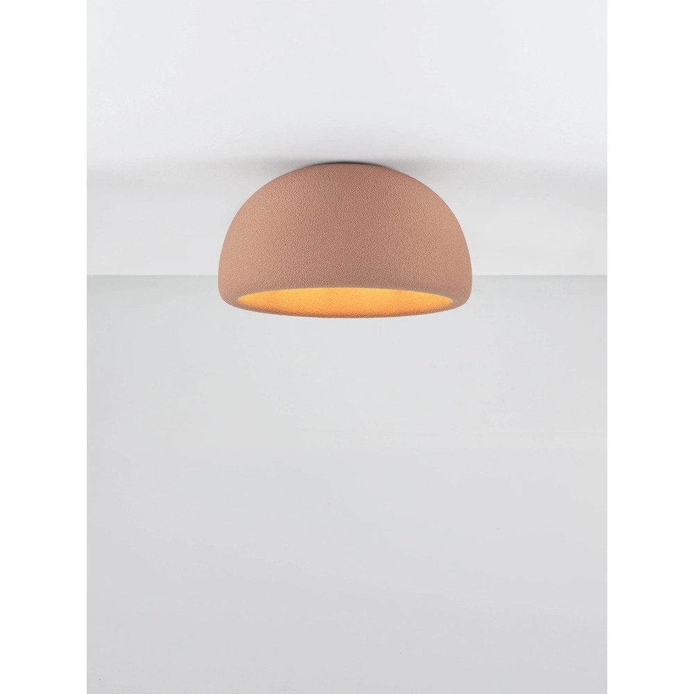 Modern ceiling lamp Davo terracotta Ø 43cm Lyora 5212017495709
