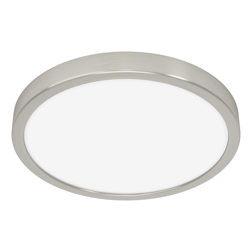 Ceiling light IP44 Fueva 6-Z round - stainless steel - Ø 27.8cm
