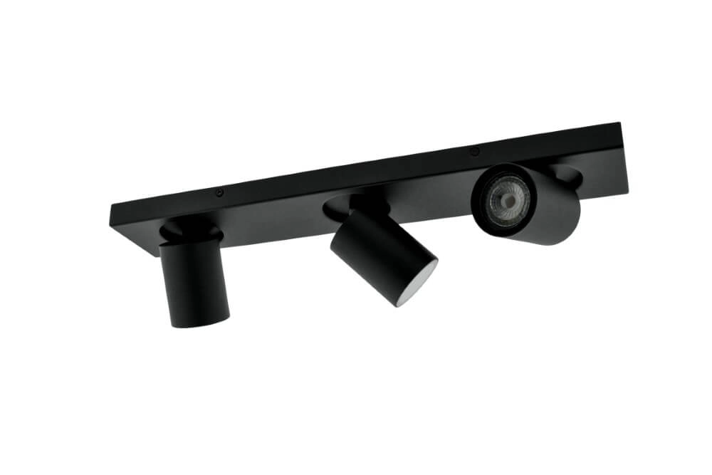 Bathroom surface-mounted spotlight Seller - IP44 black Lyora 5053423187747