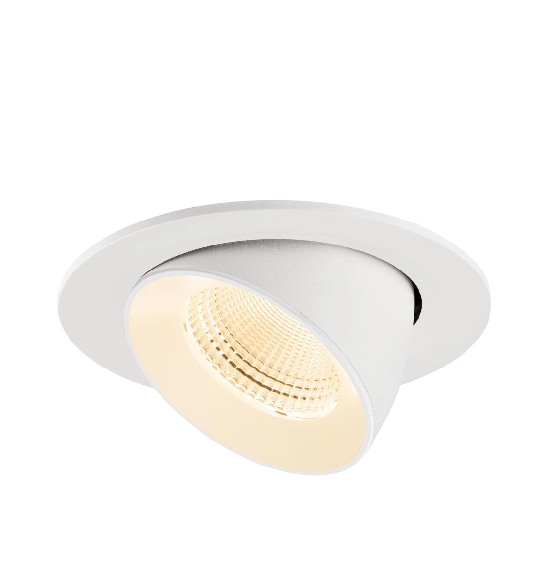 Recessed spotlight Numinos Gimble L white 2700K - 55deg SLV 4024163310352