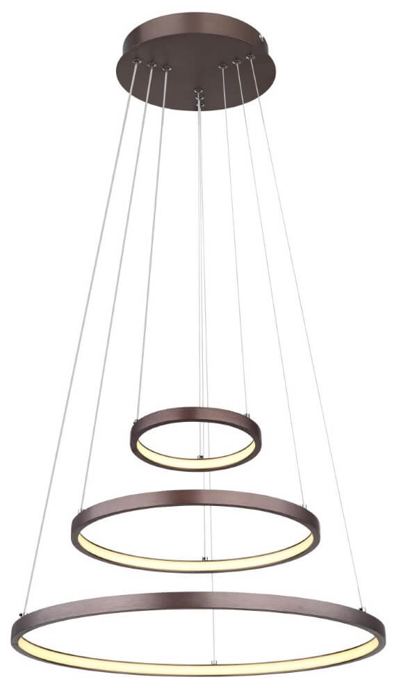Design pendant lamp Ralph Coffee brown varibo Globo 9007371445684