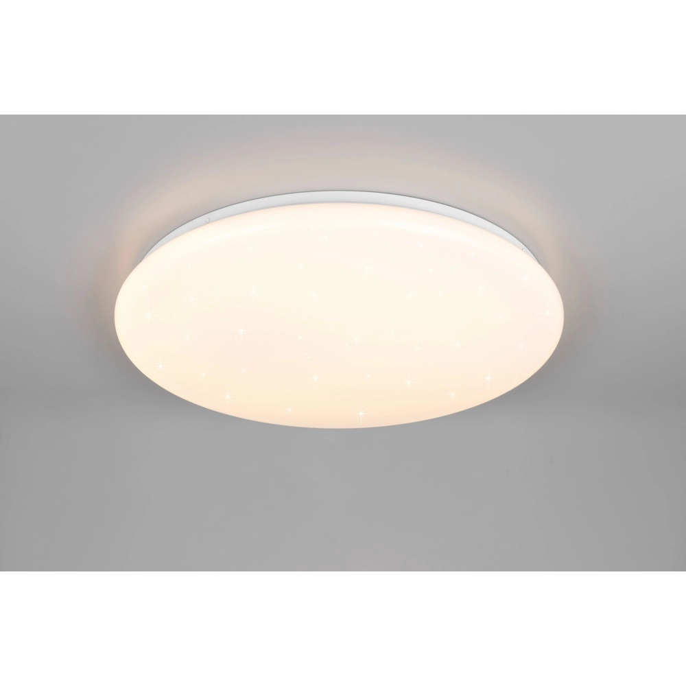 Ceiling light Cetus white with RGB function Trio 4017807654561