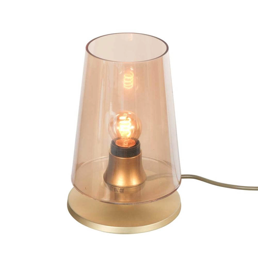 Sleek table lamp Ancilla Round Gold Steinhauer 8712746171068