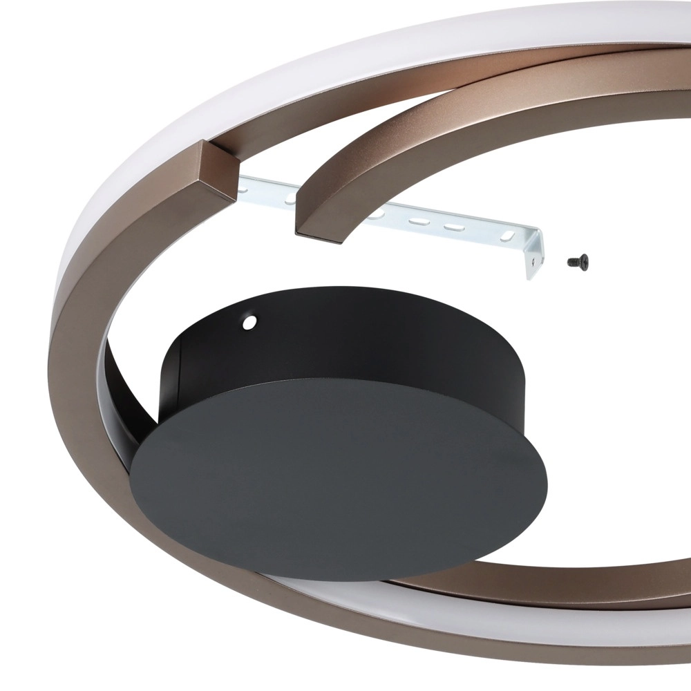 Ceiling lamp Mezzomonte Copper Bronze Eglo 9008606360222