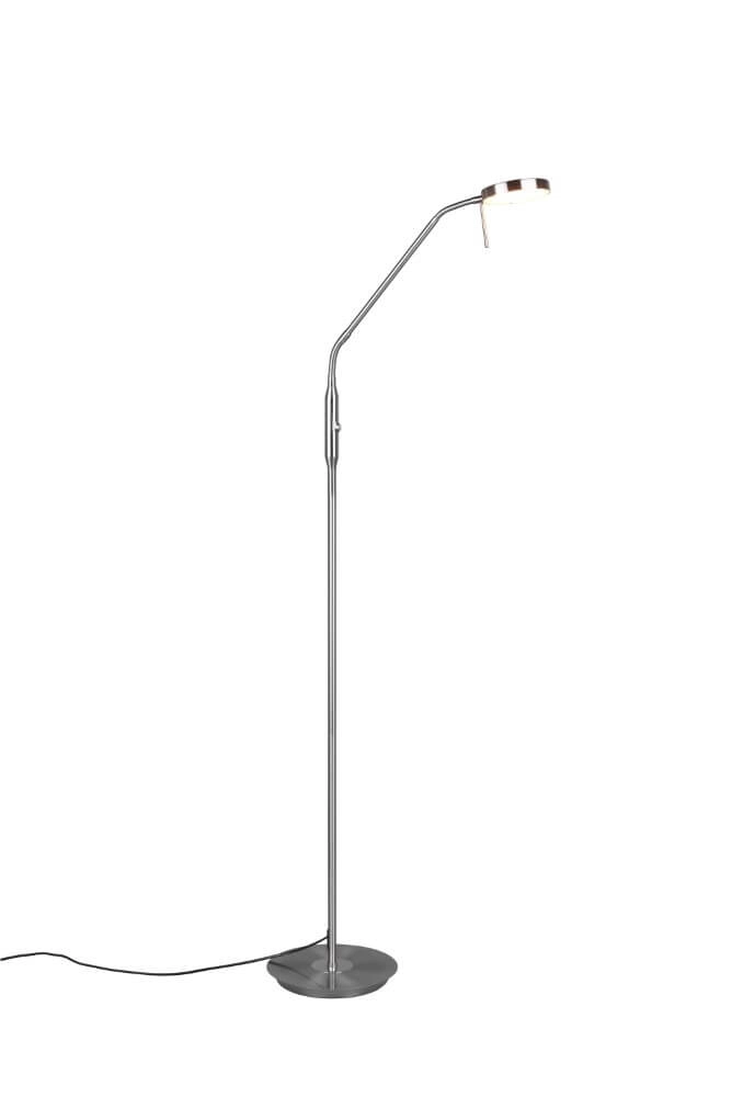Floor lamp Monza 145cm stainless steel