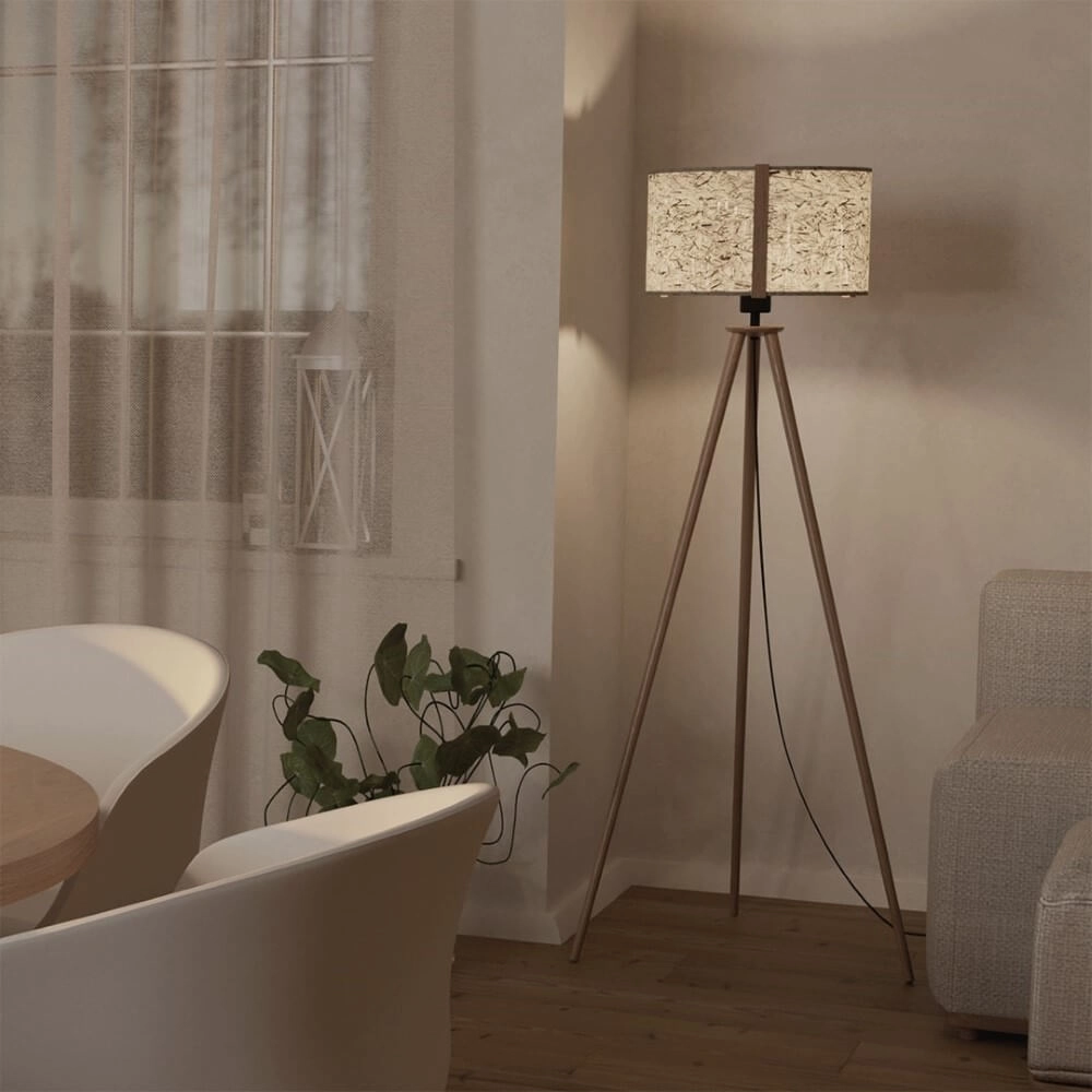 Floor lamp Tripod Hontongas with mowed grass Stars of Light 9008606274659