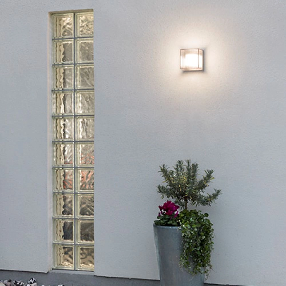 LED outdoor lamp Sanremo 14cm silver gray KonstSmide 7318307924312