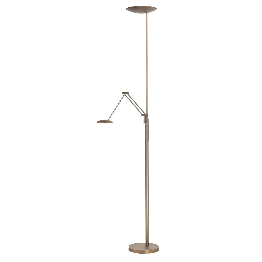 Classic reading lamp Roma copper bronze Ø 23cm