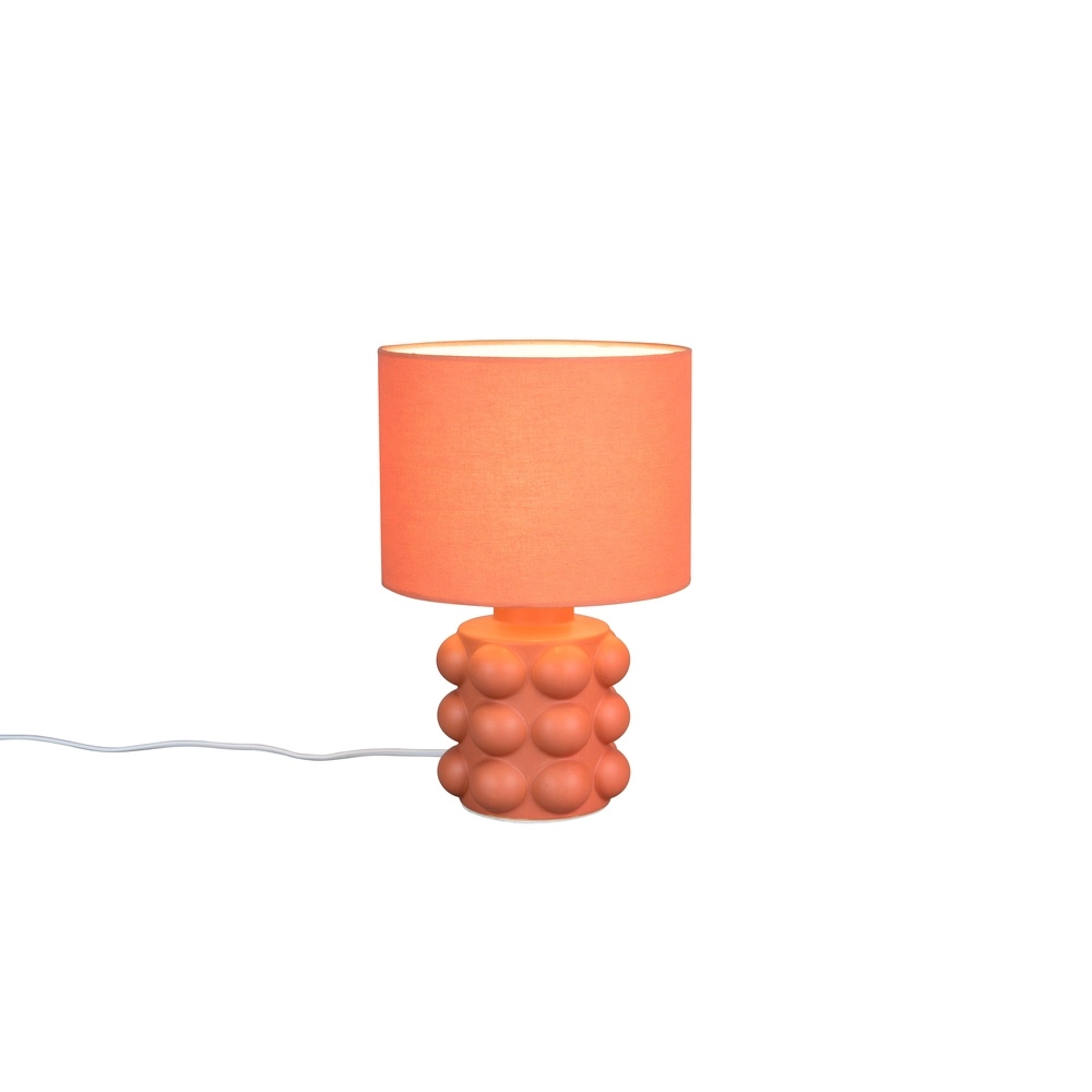 Table lamp Kate orange Ø 20cm Trio 4017807662559