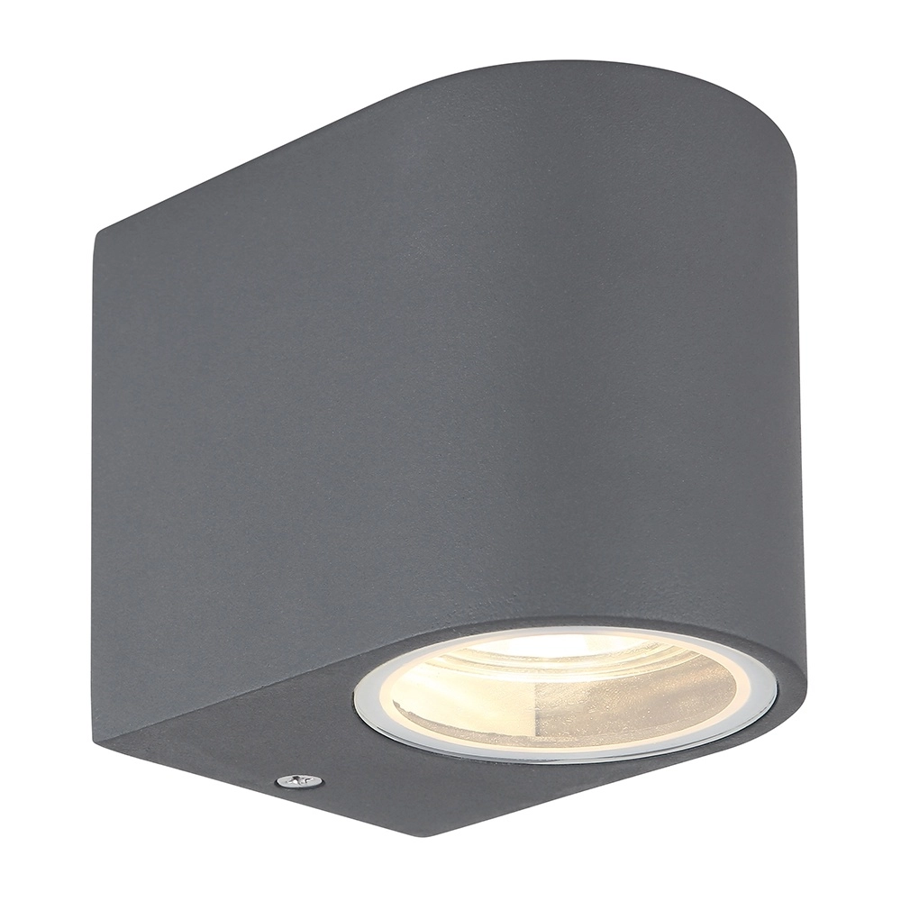 Sleek surface-mounted spot Veronika Down anthracite