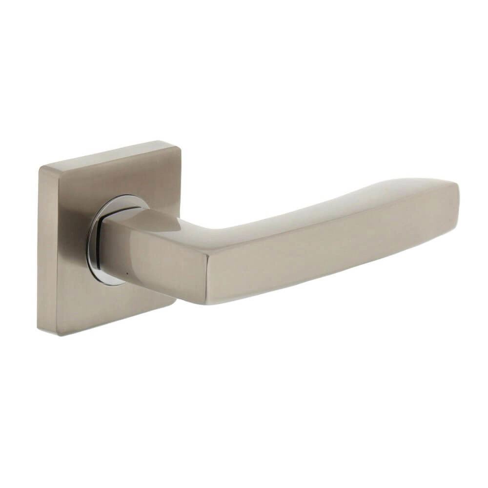 Tight door handle Dean square nickel matt