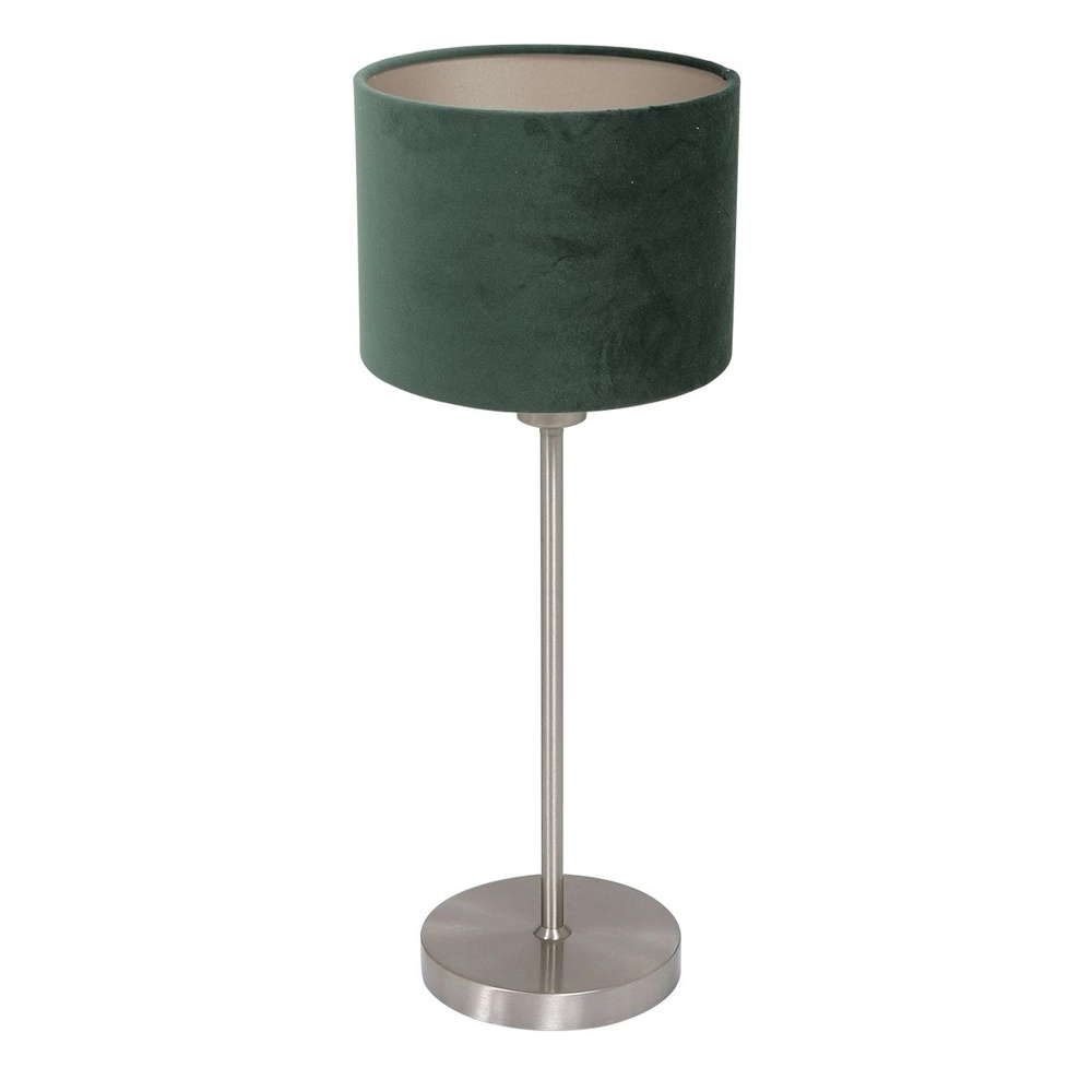 Table lamp Noor with green hood Steinhauer 8712746182101
