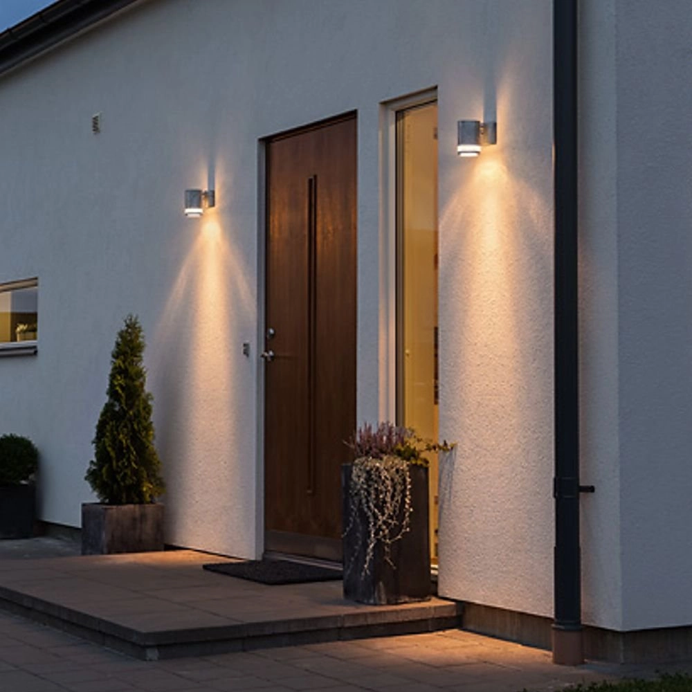 Wall spotlight Modena Downlight 13cm zinc grey KonstSmide 7318307511321