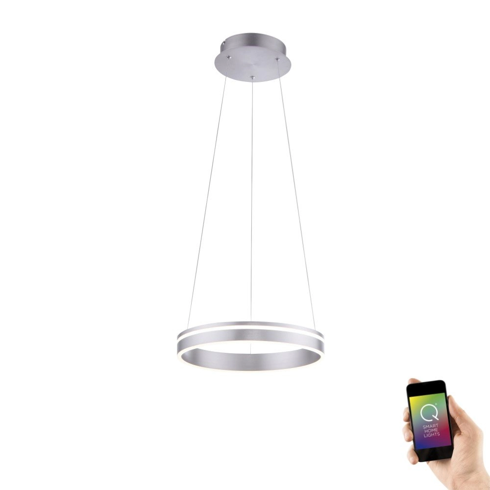Design hanging lamp Q-Vito Ø 40cm Paul Neuhaus 4012248332009