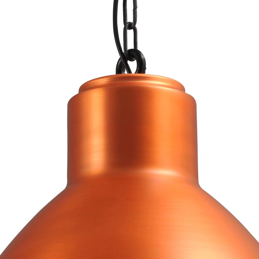Pendant lamp Industria 44 44cm red copper with black Masterlight 8718121237428