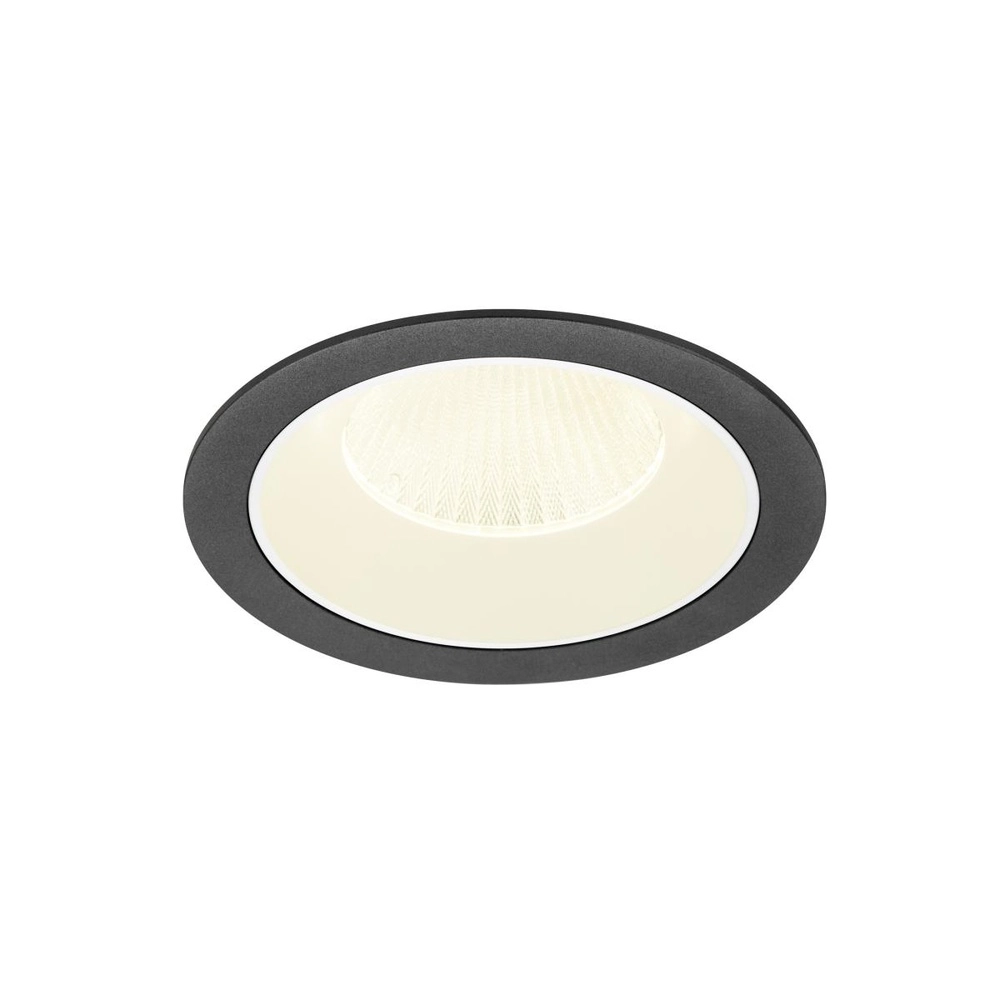 Recessed spotlight Numinos XL black/white 4000K - 20deg