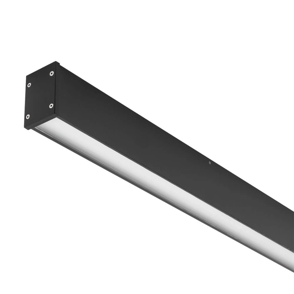 Sleek ceiling lamp Outline L black 150cm Lyora 5903139113625
