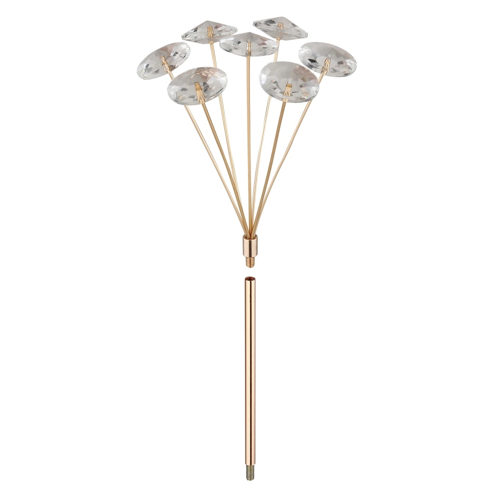 Ceiling lamp Katrina gold Ø 60cm Globo 9007371484317