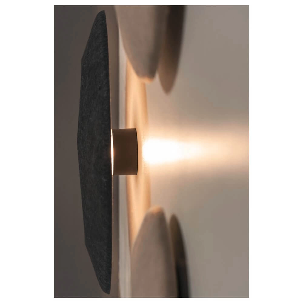 Felt hood Mana Ø 60cm - grey SLV 4024163248136