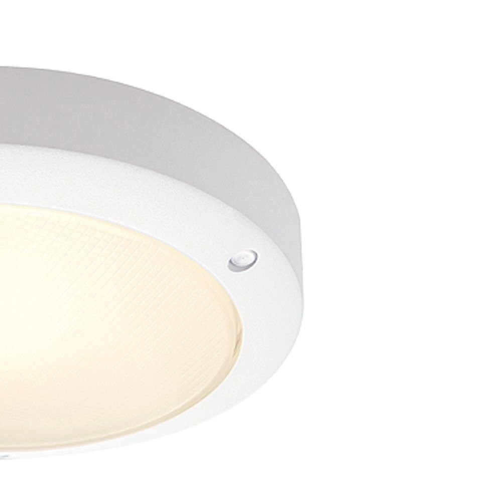 Round outdoor lamp Bulan 27cm white SLV 4024163102490