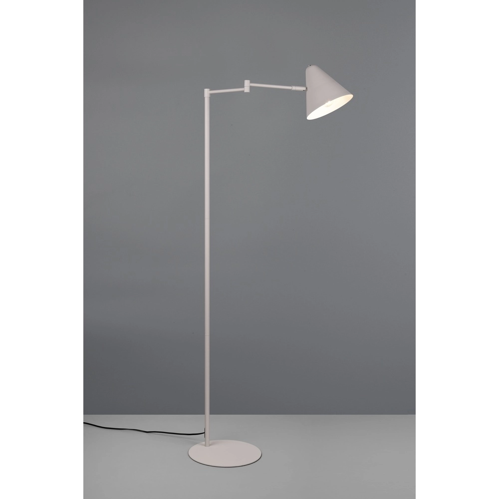 Design floor lamp Cosima grey Trio 4017807660357