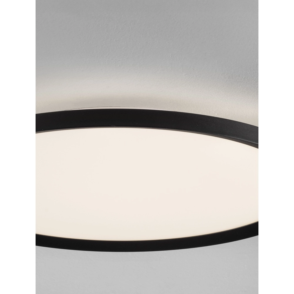 Ceiling light Aoton black Ø 40cm Lyora 5212017448705