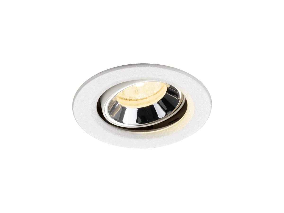 Recessed spotlight Numinos Move XS white/chrome 3000K - 20deg