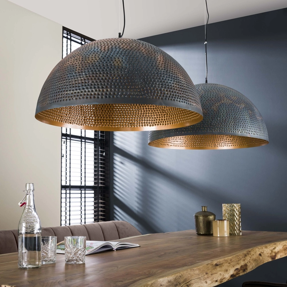 XXL industrial pendant lamp Punch Ø 70cm Lyora 8716803512856