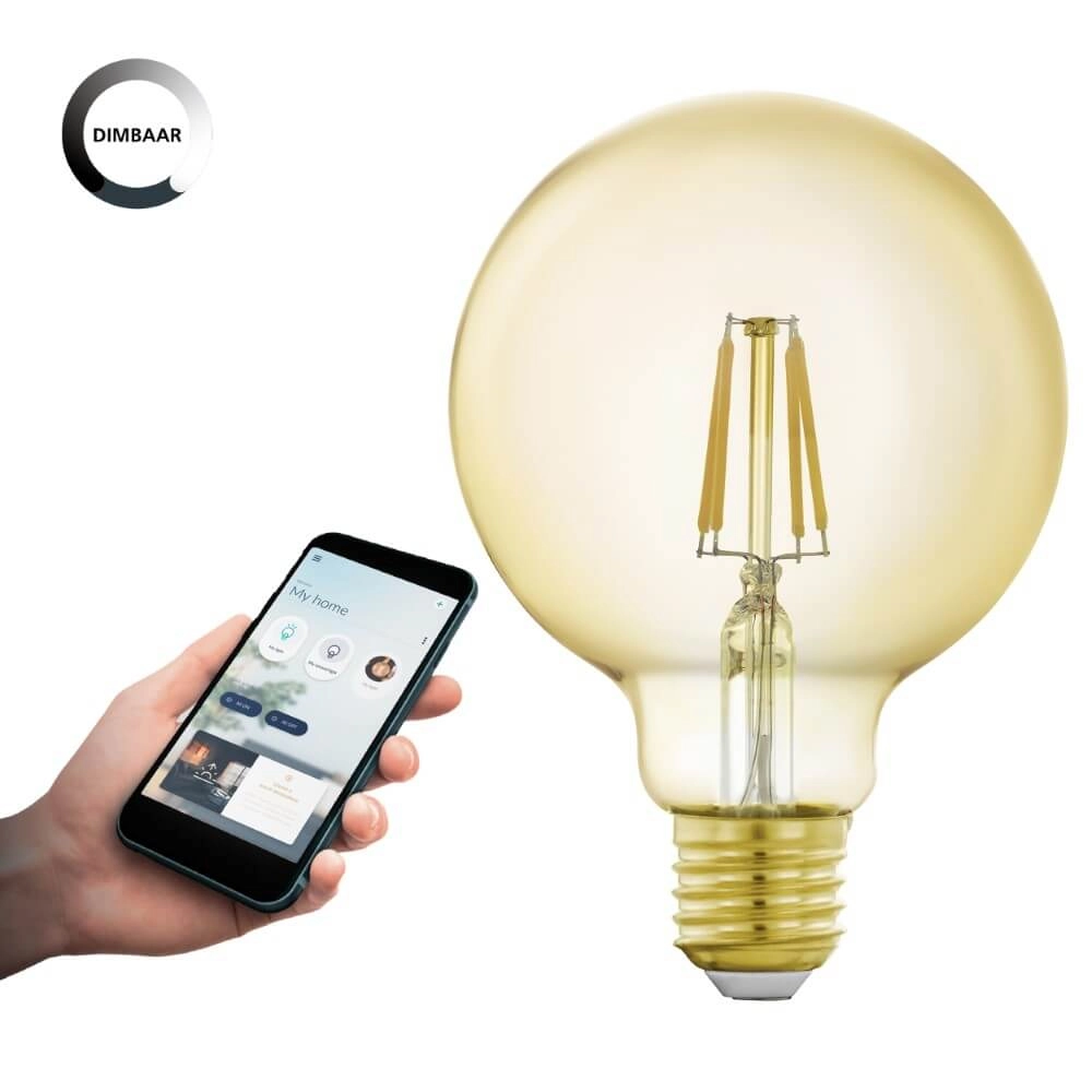 LED lamp bulb Zigbee - E27 - 4.9 watt - 2200K - G95 Eglo 9002759122249