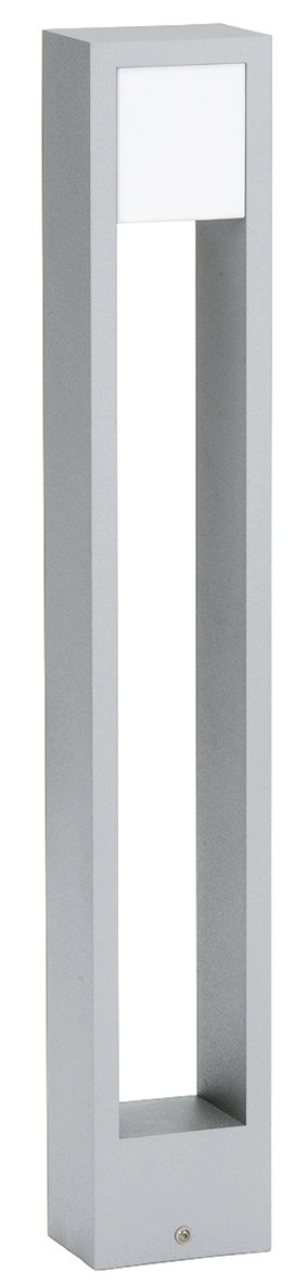 Led garden path lamp Padestal 90cm - gray