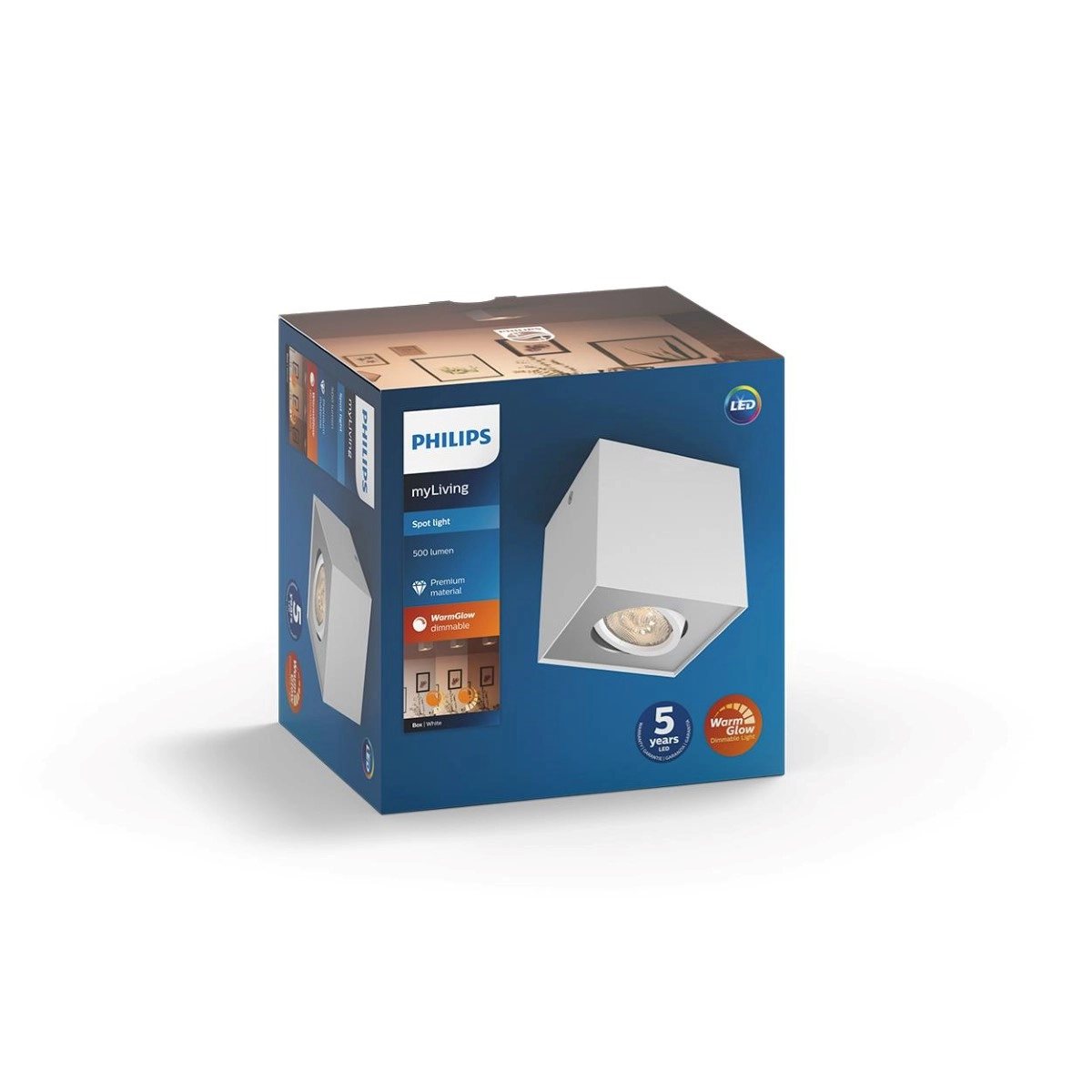 Spot lamp Box white Philips 8718696164501