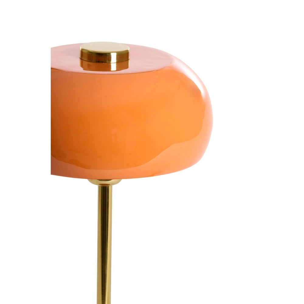 Table lamp Surin Ø 23cm - gloss orange with gold Light & Living 8717807740955