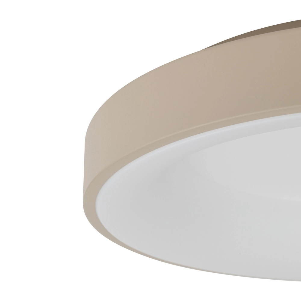 Ceiling lamp Nikki Led sand brown Ø 48cm - 3000K