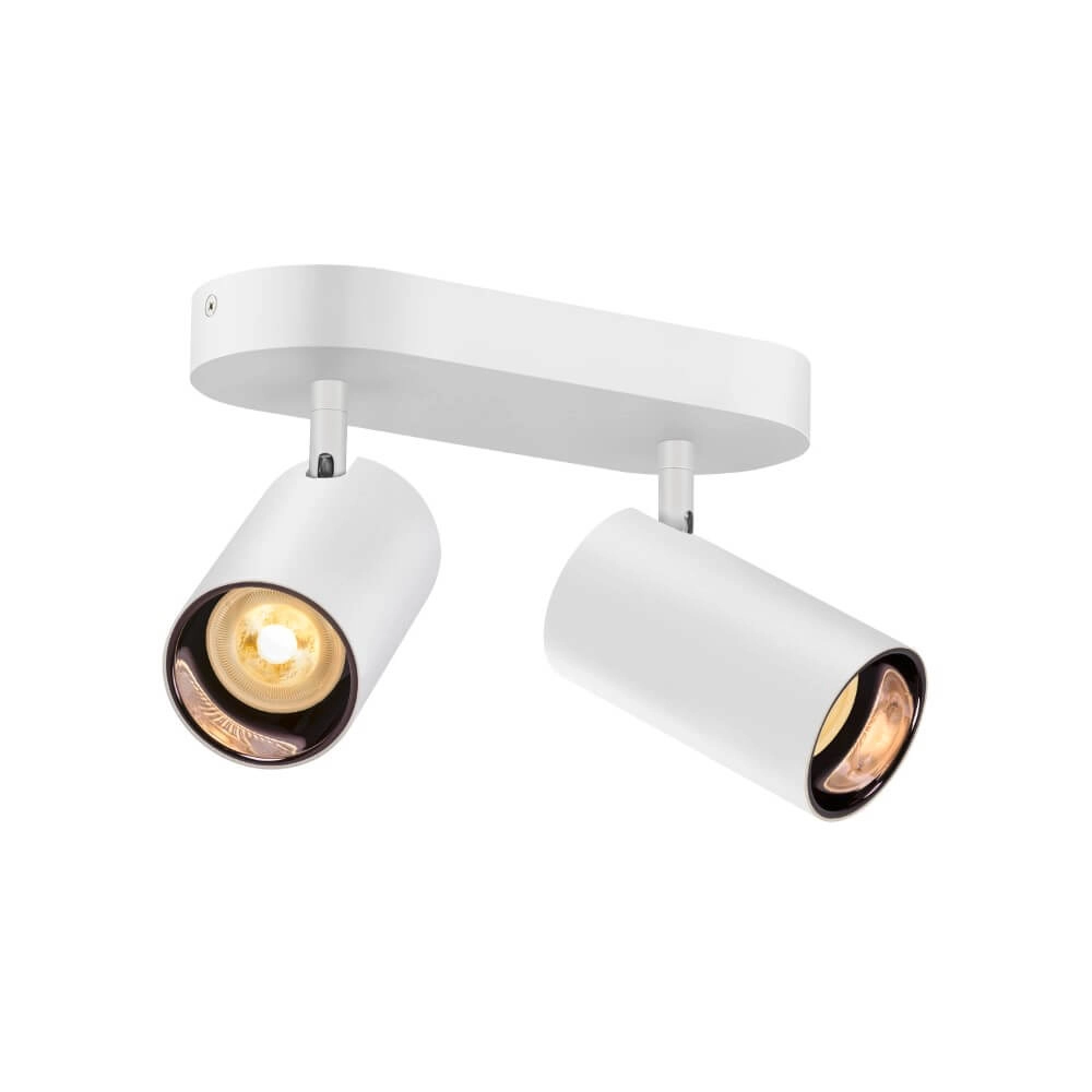 2-light surface-mounted spotlight Asto Tube white - 2x GU10 SLV 4024163266147