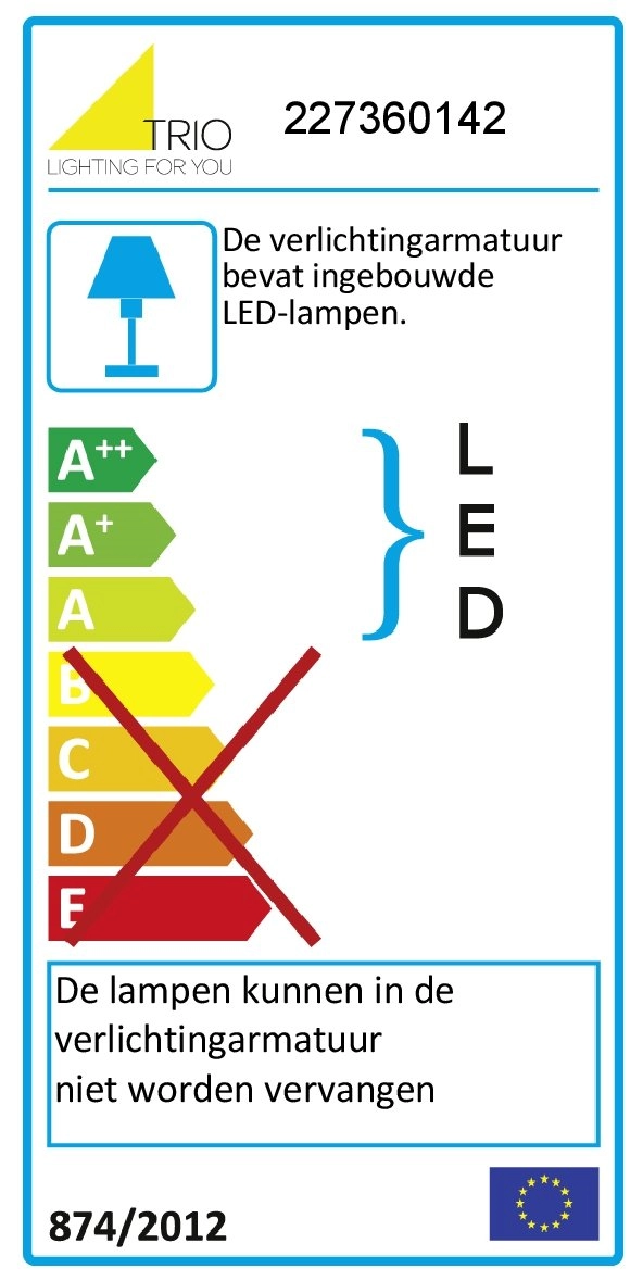 LED outdoor lamp Indus Trio 4017807369229