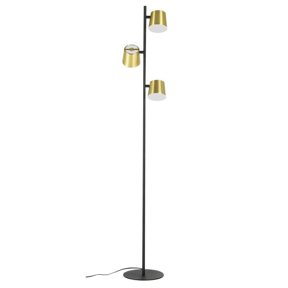 Black with gold floor lamp Altamira