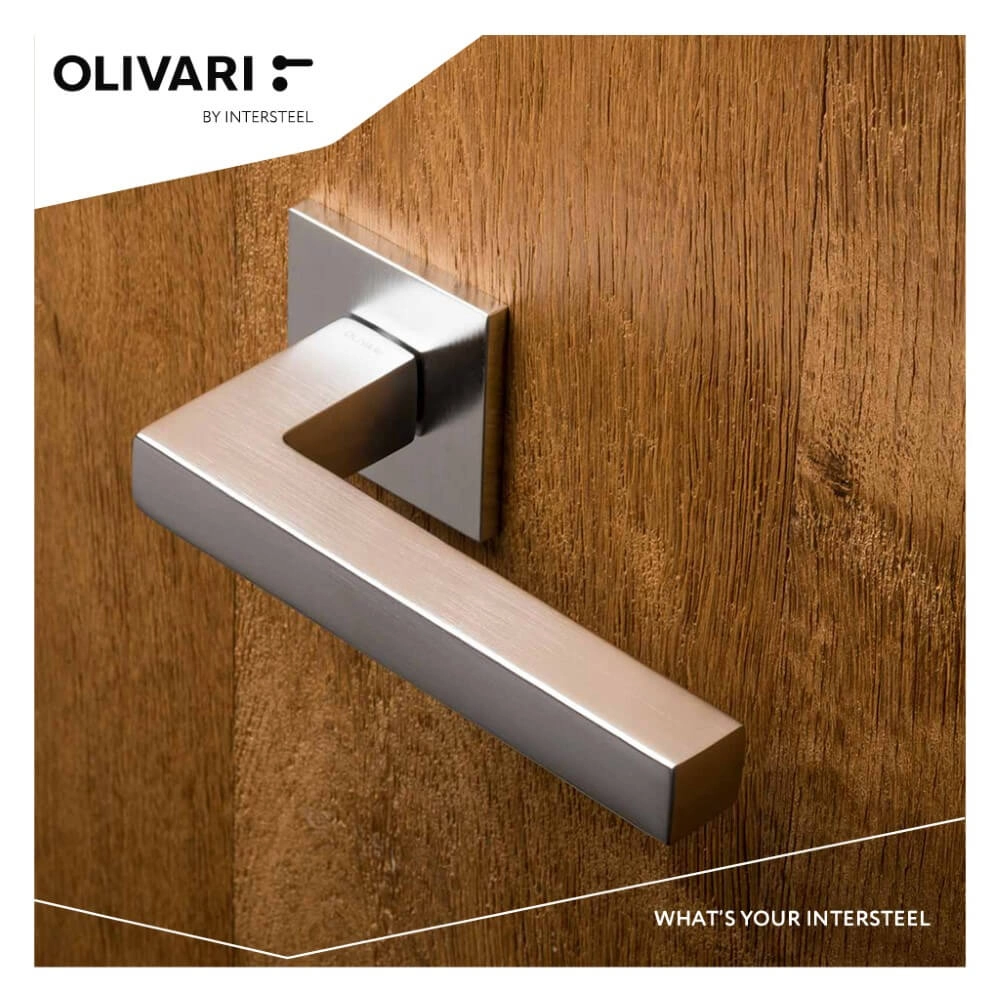 Door handle ABC Stainless steel Olivari 8714186545973