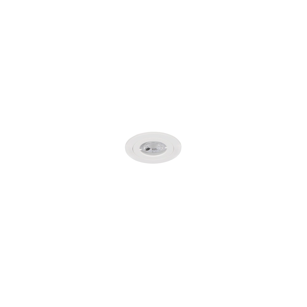 Recessed spotlight Lamont white 4000K Trio 4017807657975