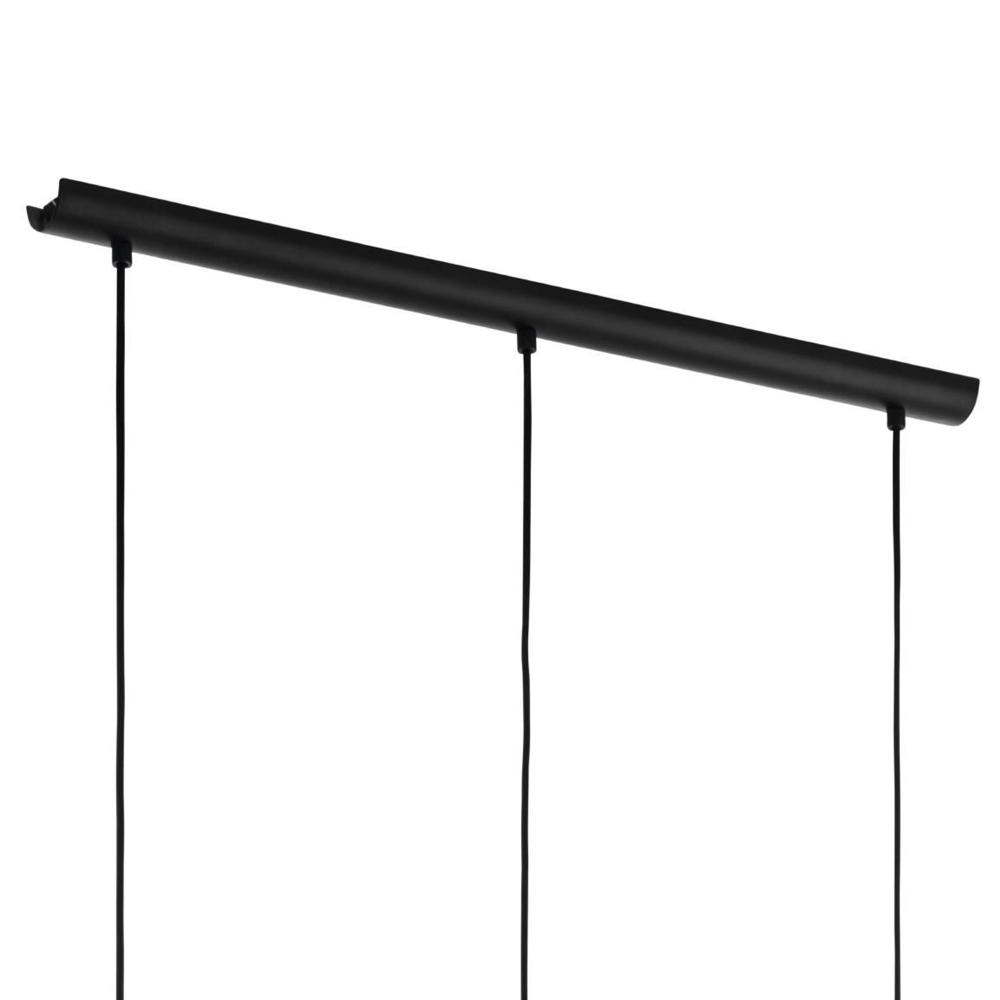 Black pendant lamp Carlton 5 3-light Eglo 9002759437015