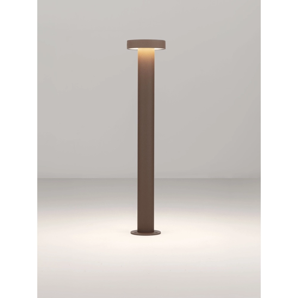 Desing garden lamp Gong rust brown 60cm - 3000K Lyora 5212017496232