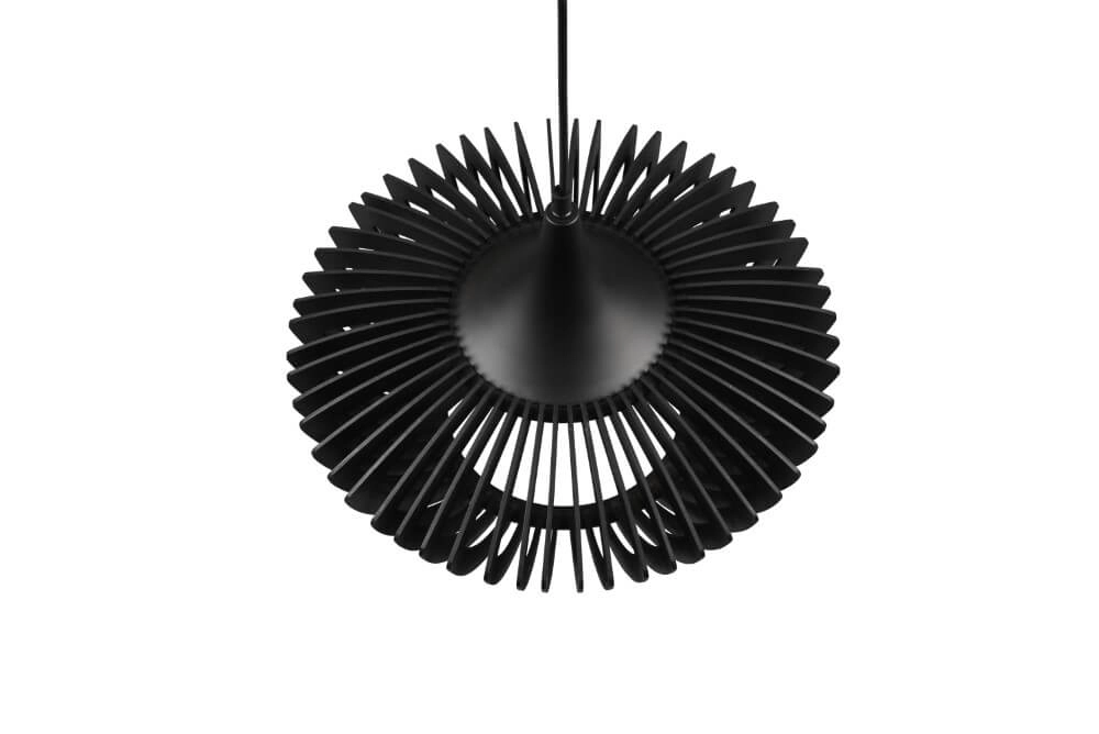 Modern black pendant lamp Colino Ø 40cm Trio 4017807540246