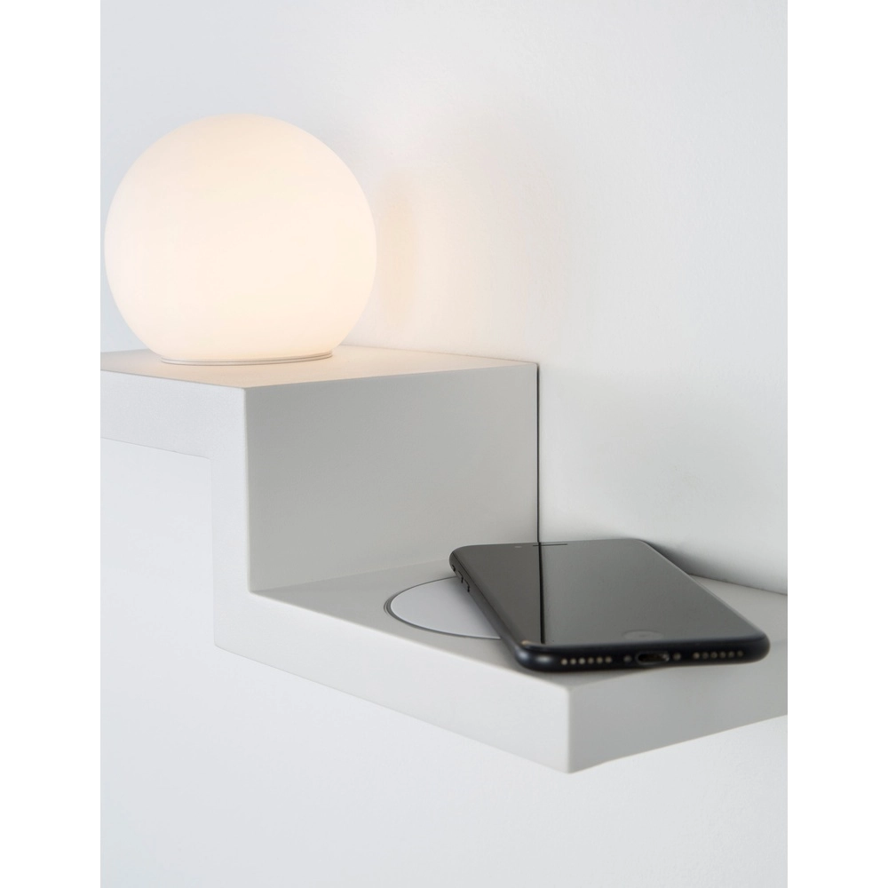 Bedside lamp Room white with wireless charger Lyora 5212017423726